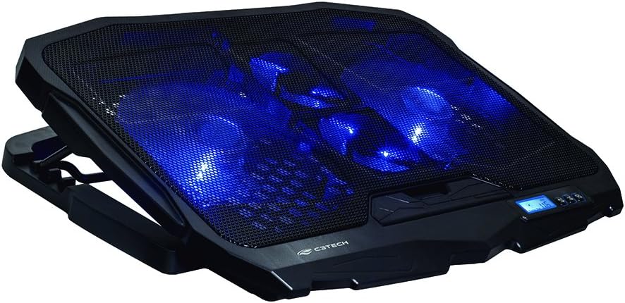 Base para notebook C3Tech NBC-100BK com 4 coolers
