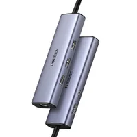 Hub USB-C Ugreen Revodok 6 em 1 com porta Ethernet RJ-45 e HDMI