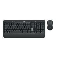 Kit Logitech MK540 Advanced teclado com apoio para as mãos e mouse ambidestro